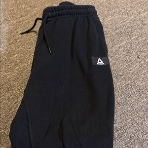 Reebok Womens Black Jogger Pants
